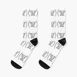 Don't cry for me Jimmy Kimmel Socks