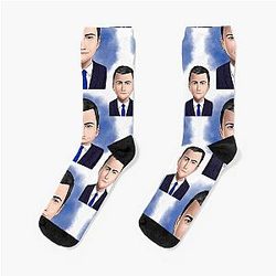 Jimmy Kimmel Caricature Socks