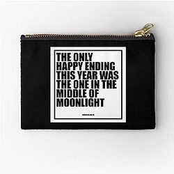 Jimmy Kimmel Middle of Moonlight Zipper Pouch