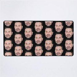 Jimmy Kimmel Low Poly Art Desk Mat