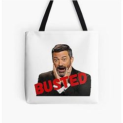 Jimmy Kimmel Busted Tote Bag