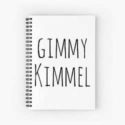 Jimmy Kimmel Spiral Notebook