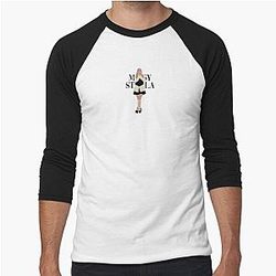 Maisy Stella on Jimmy Kimmel Baseball Sleeve T-Shirt