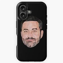 Jimmy Kimmel low polygon art iPhone Tough Case