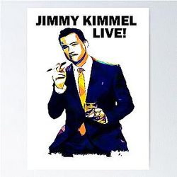 Classic Jimmy Kimmel Live Comedy Poster