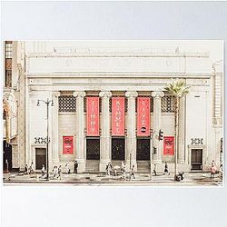Jimmy Kimmel Live Studio in Downtown Hollywood, California Poster