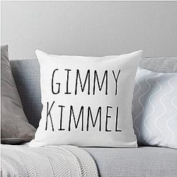 Jimmy Kimmel Throw Pillow