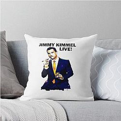 Classic Jimmy Kimmel Live Comedy Throw Pillow
