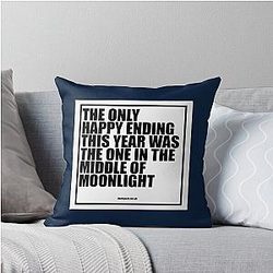 Jimmy Kimmel Middle of the Moonlight Throw Pillow