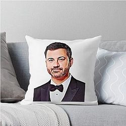 Jimmy Kimmel Throw Pillow