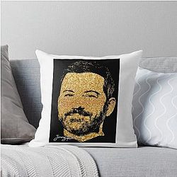 Jimmy Kimmel Throw Pillow