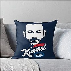 Jimmy Kimmel Art Funny Throw Pillow