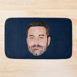 Jimmy Kimmel Low Poly Art Bath Mat