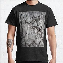 Weathered Board Inscribed Classic T Shirt RB0301