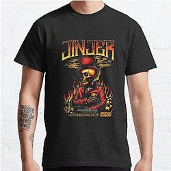 fire membra skull 3  jinjer high best sell Tshirt trending  Classic T Shirt RB0301