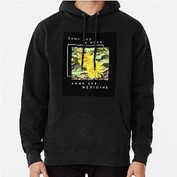 Some See a Weed, Some See Medicine, Pullover Hoodie RB0301