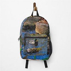 Arc of Rocks in a Creek Backpack RB0301