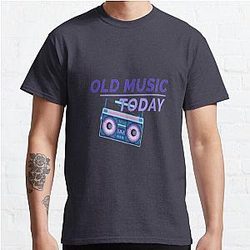 Music  Old Music  Classic T Shirt RB0301