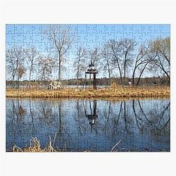 Sculpture at Lake Nokomis Jigsaw Puzzle RB0301