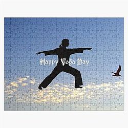 Happy Yoga Day Jigsaw Puzzle RB0301