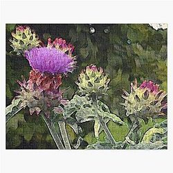 Artichoke Flower Painting Jigsaw Puzzle RB0301