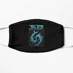 heavy metal core jinjer Flat Mask RB0301