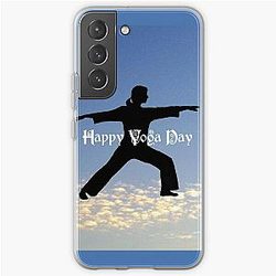 Happy Yoga Day Samsung Galaxy Soft Case RB0301