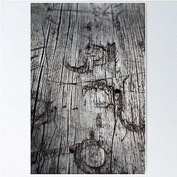 Weathered Board Inscribed Poster RB0301