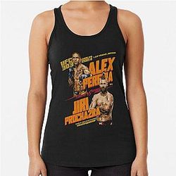 Alex Pereira vs Jiri Prochazka Racerback Tank Top