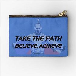 Jiri Prochazka Take the Path Believe Achieve Zipper Pouch
