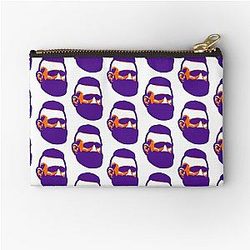Jiri Prochazka Purple Zipper Pouch