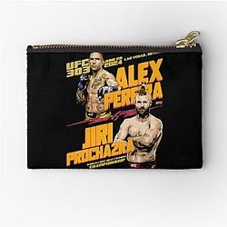 Alex Pereira vs Jiri Prochazka The Staredown Zipper Pouch