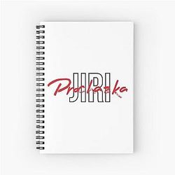 Jiri Prochazka Spiral Notebook