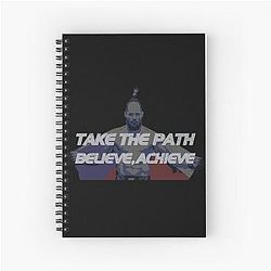 Jiri Prochazka Take the Path Spiral Notebook