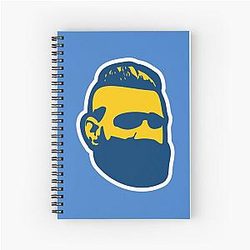 Jiri Prochazka Blue Spiral Notebook