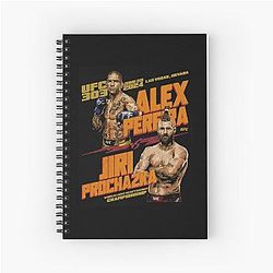 Alex Pereira Vs Jiri Prochazka Spiral Notebook
