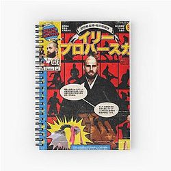 Jiri Prochazka UFC Comic Spiral Notebook