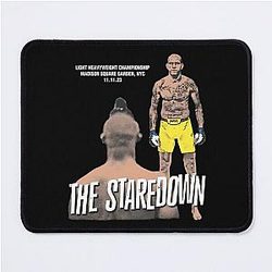 Alex Pereira vs Jiri Prochazka, The Staredown Mouse Pad