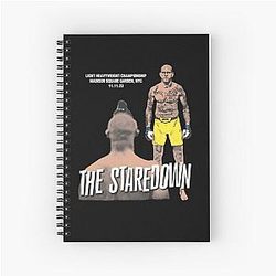 Alex Pereira vs Jiri Prochazka Spiral Notebook