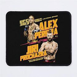 Alex Pereira vs Jiri Prochazka The Staredown Mouse Pad