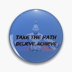 Jiri Prochazka Take the Path Believe Achieve Pin