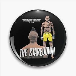 Alex Pereira vs Jiri Prochazka The Staredown Pin
