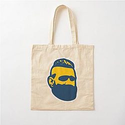 Jiri Prochazka Blue Cotton Tote Bag