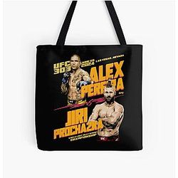 Alex Pereira vs Jiri Prochazka The Staredown All Over Print Tote Bag