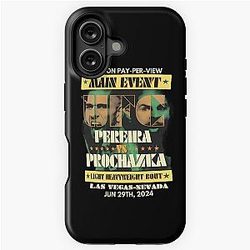 Alex Pereira vs Jiri Prochazka The Staredown iPhone Tough Case