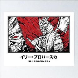 Jiri Prochazka - Czech Samurai UFC Poster