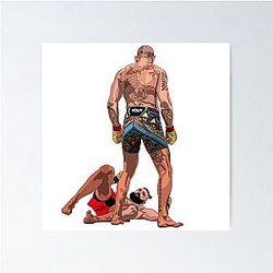 Alex Pereira KO's Jiri Prochazka at UFC 303 Poster