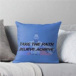 Jiri Prochazka The Path Believe Achieve Throw Pillow