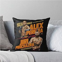 Alex Pereira vs Jiri Prochazka UFC Throw Pillow