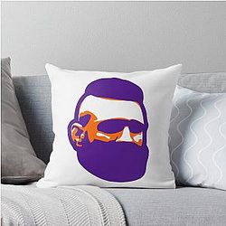 Jiri Prochazka Orange Throw Pillow